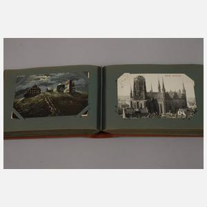 Ansichtskartenalbum Osteuropa, deutsche Ostgebiete