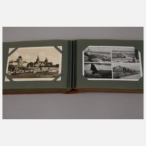 Ansichtskartenalbum Osteuropa, deutsche Ostgebiete