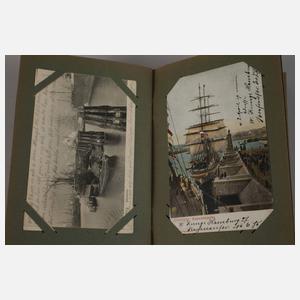 Postkartenalbum Schiffe
