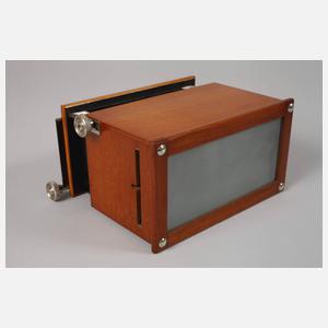 Stereobetrachter Voigtländer mit Glasplatten-Dias