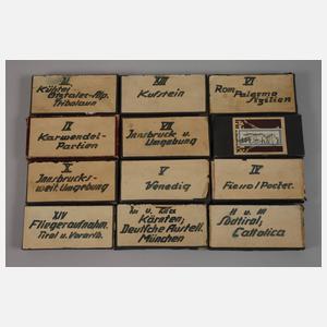 Stereobetrachter Voigtländer mit Glasplatten-Dias