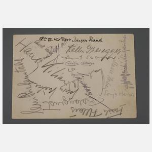 Autograf Olympische Spiele 1936