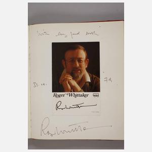 Zwei Autographenbücher High Society