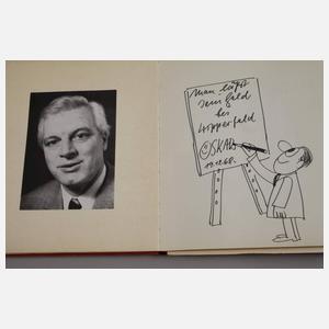 Zwei Autographenbücher High Society