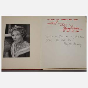 Zwei Autographenbücher High Society