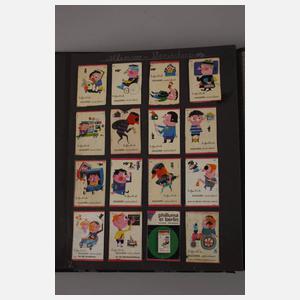 Große Sammlung Streichholzetiketten