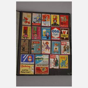 Große Sammlung Streichholzetiketten