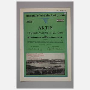 Aktie Flugplatz Gera