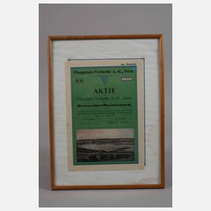 Aktie Flugplatz Gera