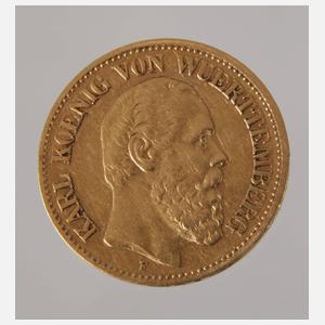 10 Goldmark Württemberg