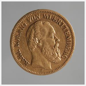 10 Goldmark Württemberg