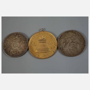 Konvolut Silbermünzen Deutsches Reich