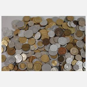 Konvolut Kursmünzen Ausland