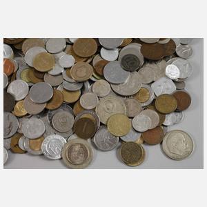 Konvolut Kursmünzen Ausland