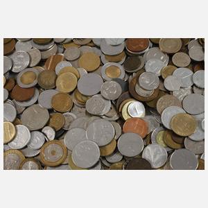 Konvolut Kursmünzen Ausland