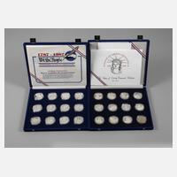 Konvolut Silbermedaillen USA111