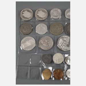 Konvolut Silbermedaillen