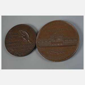 Konvolut patriotische Medaillen