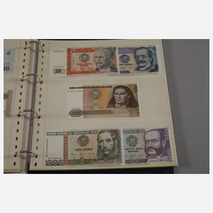 Sammlung Geldscheine