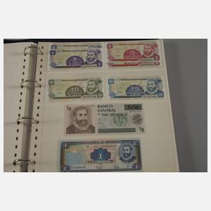 Sammlung Geldscheine