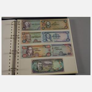 Sammlung Geldscheine