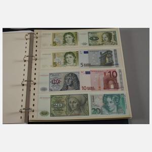 Sammlung Geldscheine