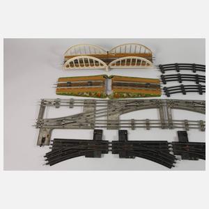 Märklin Konvolut Güterwagen und Eisenbahnzubehör