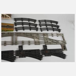 Märklin Konvolut Güterwagen und Eisenbahnzubehör