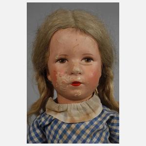 Käthe Kruse Puppe und kleine Schildkröt "Bärbel"