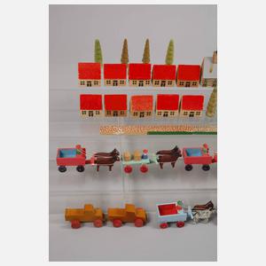 Miniaturdorf Erzgebirge