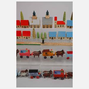 Miniaturdorf Erzgebirge