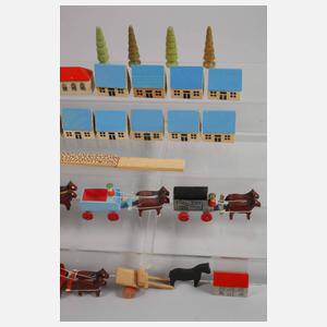 Miniaturdorf Erzgebirge