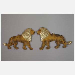 Dresdner Pappe Set Löwen