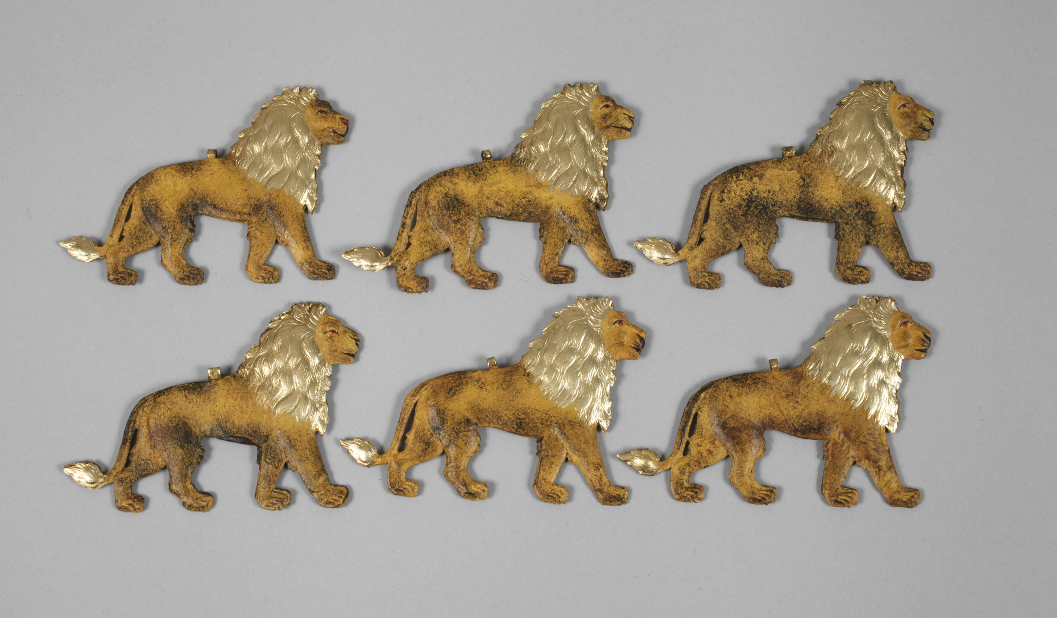 Dresdner Pappe Set Löwen