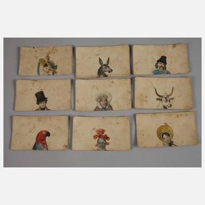 Lustiges Legespiel Biedermeier