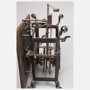 Frühe Vorderzappler Eisenuhr