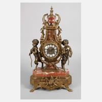 Große Kaminuhr mit Faunen111