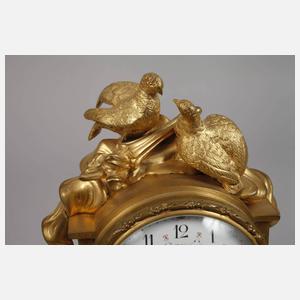 Kleine Kaminuhr Bronze