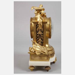 Kleine Kaminuhr Bronze