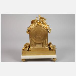 Kleine Kaminuhr Bronze