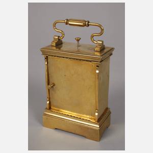 Skelettierte Tischuhr Anton Heckel Wien