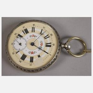 Taschenuhr mit Schlüsselaufzug