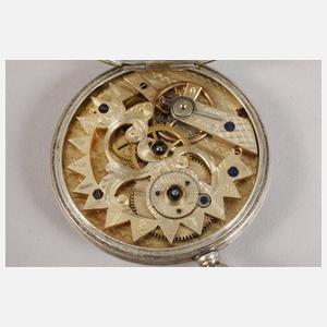 Taschenuhr mit Schlüsselaufzug