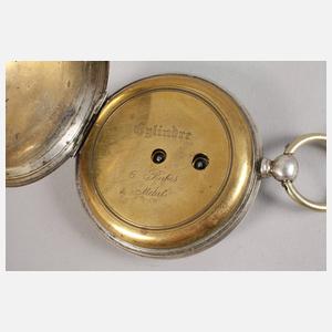 Taschenuhr mit Schlüsselaufzug