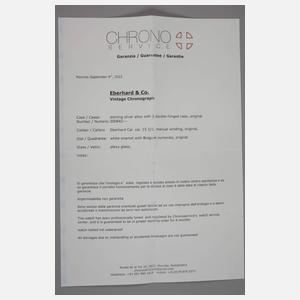Eberhard & Co., Seltener Chronograph