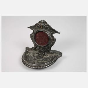 Drei Uhrenständer Eisenguss