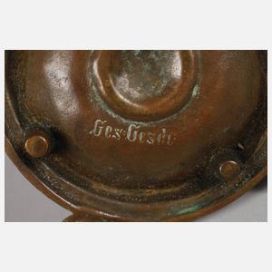 Uhrenständer Messing