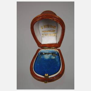 Historischer Ring mit Diamantrosen