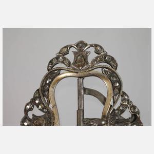 Barocke Gürtelschließe mit Steinbesatz