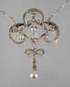 Diamantcollier Jugendstil